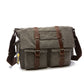 Large Travel Canvas Messenger Bag