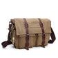 Large Travel Canvas Messenger Bag