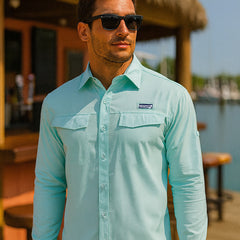 Men's Coastline L/S UV Vented Fishing Shirt