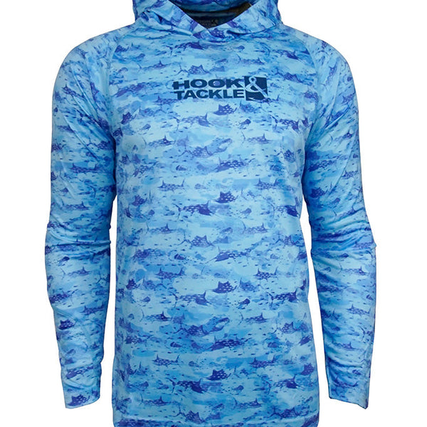 Men's Billfish Camo UV Fishing Hoodie