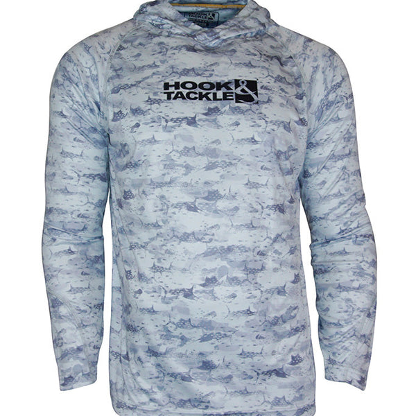 Men's Billfish Camo UV Fishing Hoodie