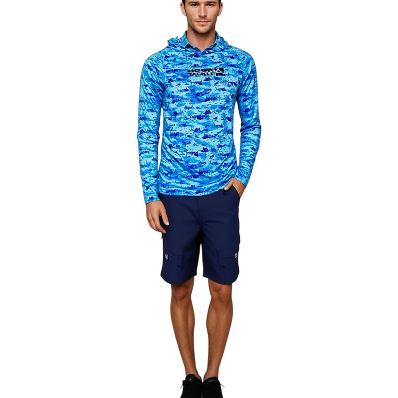 Men's Billfish Camo UV Fishing Hoodie