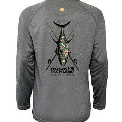 Youth Camo Tuna UV Fishing Shirt (8-20)