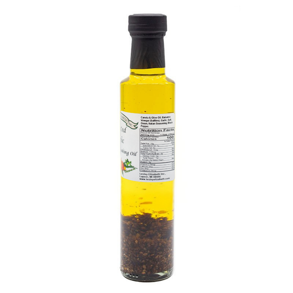 Lesley Elizabeth Roasted Garlic Seasoned Cooking Oil, Dorica (250mL)