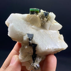 Green Cap Tourmaline Specimen - 197g