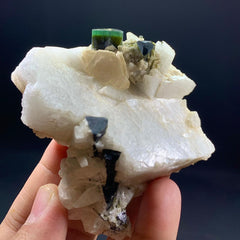 Green Cap Tourmaline Specimen - 197g
