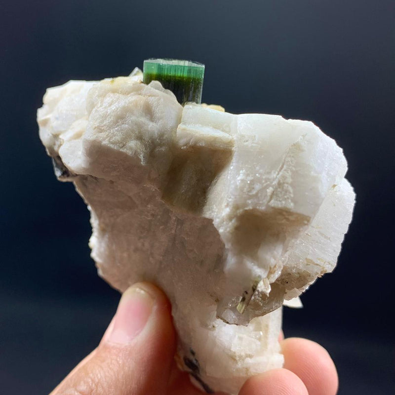 Green Cap Tourmaline Specimen - 197g