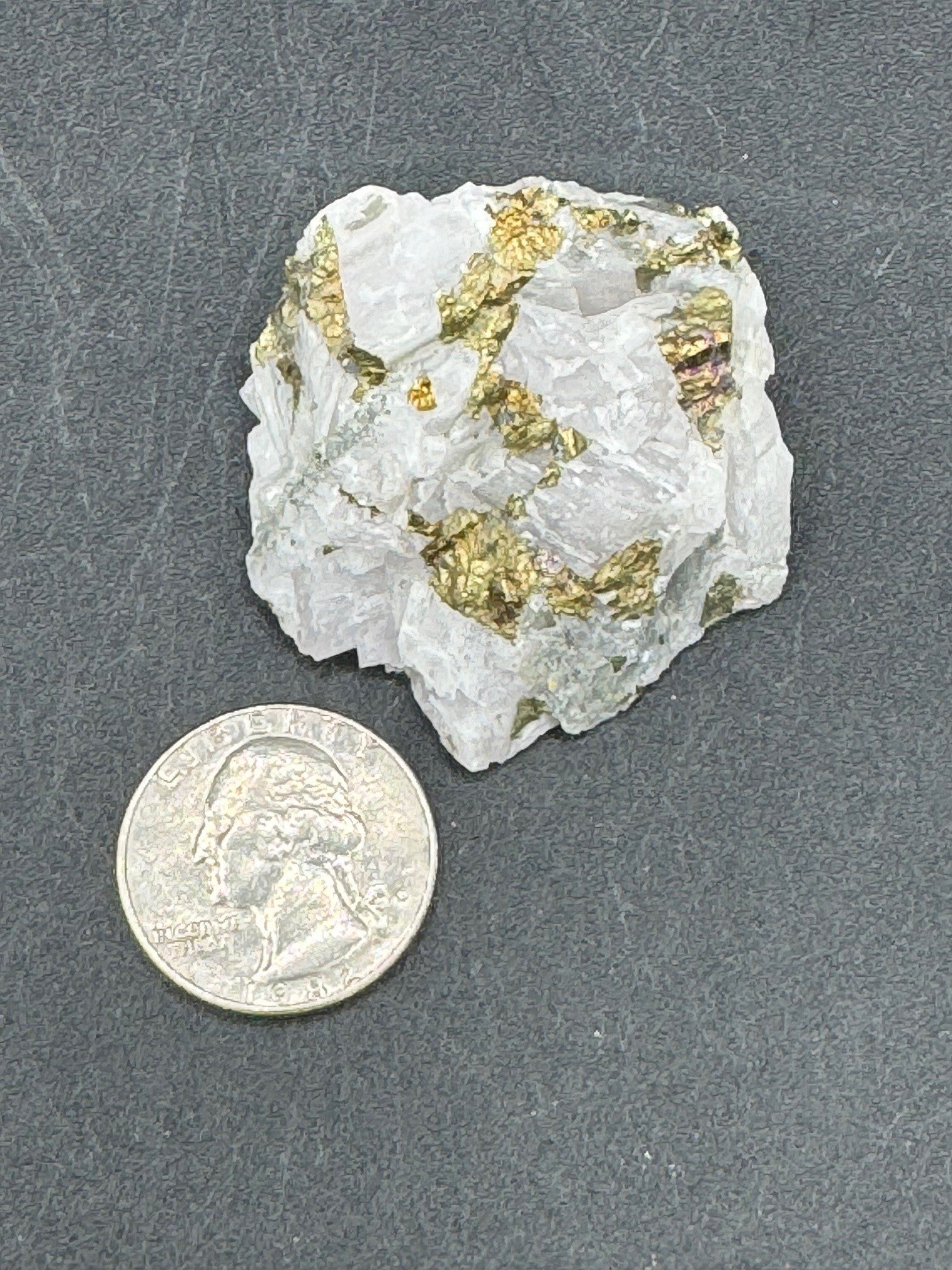Pyrite and Quartz Specimen - 53g