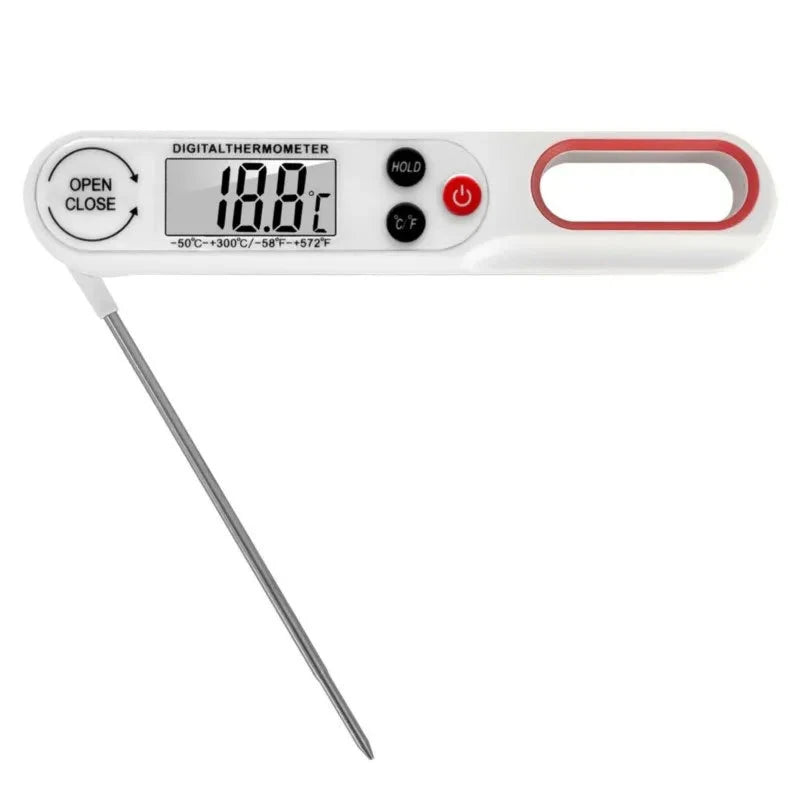 Digital Meat Thermometer Cooking Food Kitchen BBQ Probe Water Milk Oil Liquid Oven Baking Digital Temperature Meter