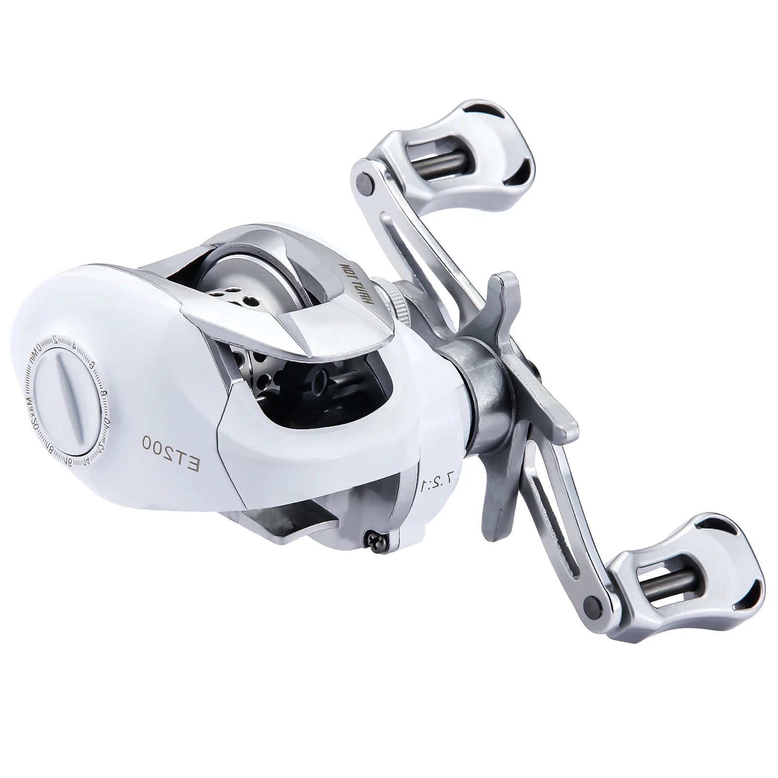 HAUT TON ET baitcaster Reel,4+1BB 7.2:1Gear Ratio,15Lbs Drag system,For fresh water baitcasting Reel fishing