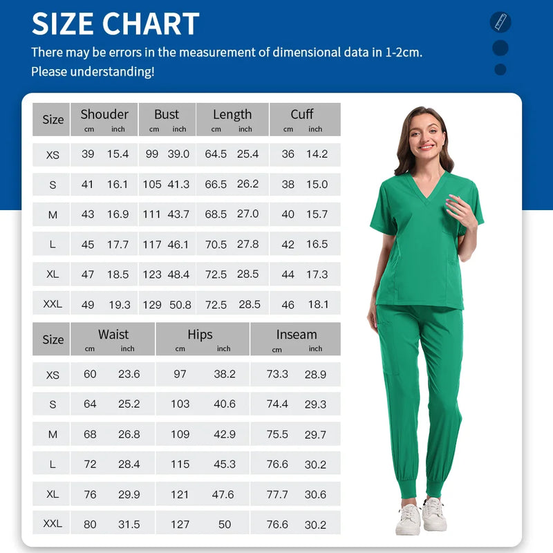 Most Popular Women’s Surgical Scrubs Fig Scrubs Clinical Uniform Woman Dentist Aesthetic Uniforms Man Nurse Accessories Clothes