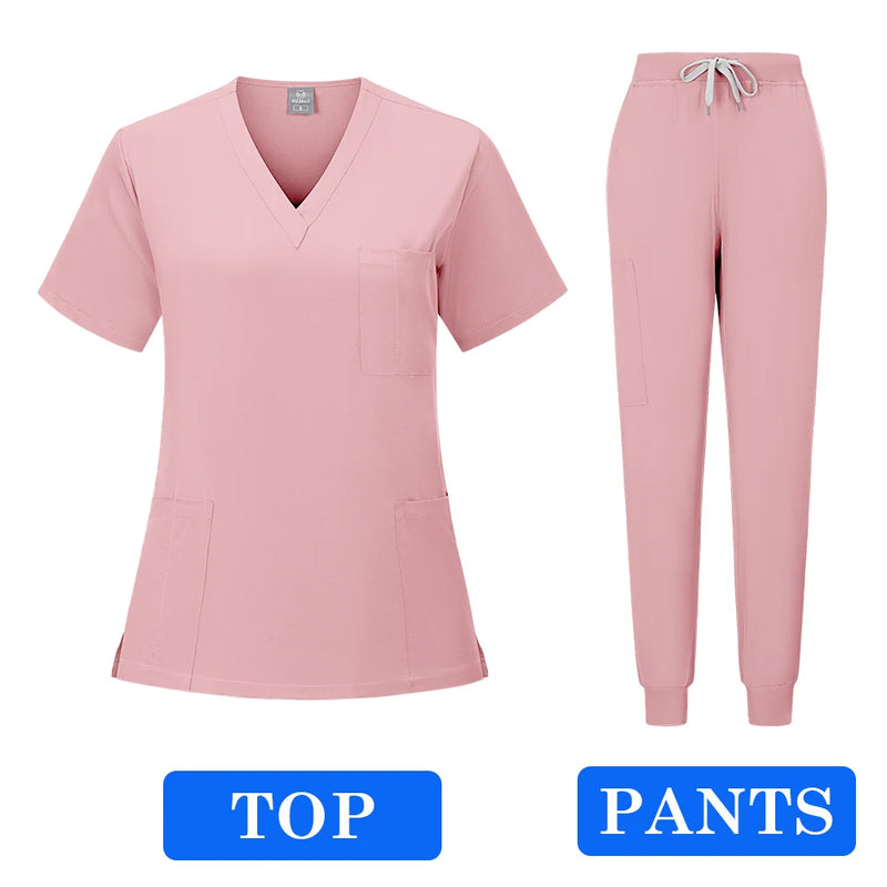 Most Popular Women’s Surgical Scrubs Fig Scrubs Clinical Uniform Woman Dentist Aesthetic Uniforms Man Nurse Accessories Clothes