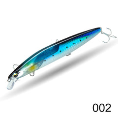 D1 Floating Minnow Fishing Lure 120mm20g/145mm27g Flash Flake Wobbler Baits Weight Slider System For Pike Bass Tackle