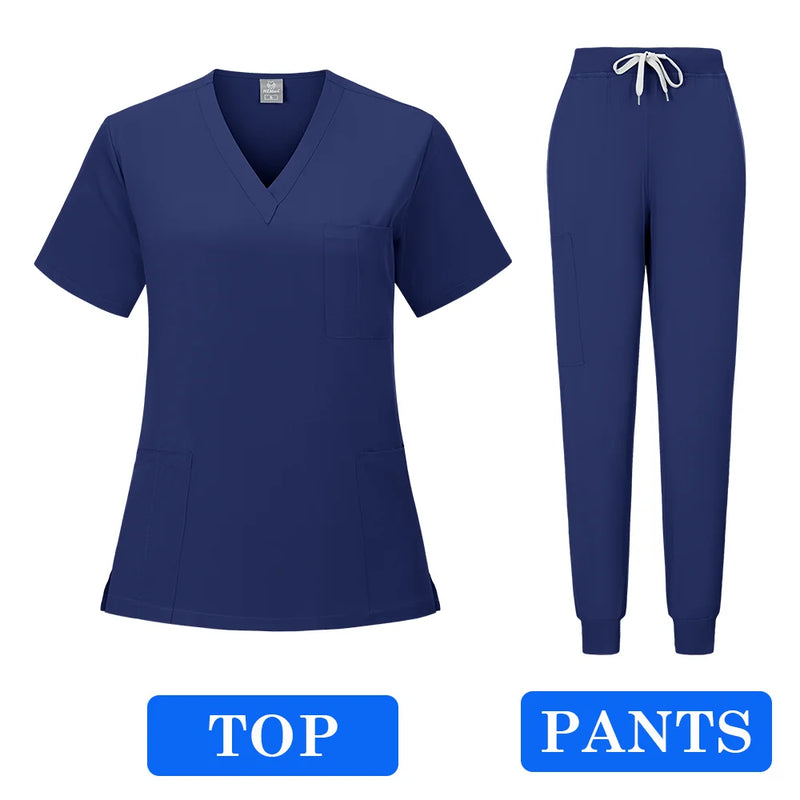 Most Popular Women’s Surgical Scrubs Fig Scrubs Clinical Uniform Woman Dentist Aesthetic Uniforms Man Nurse Accessories Clothes