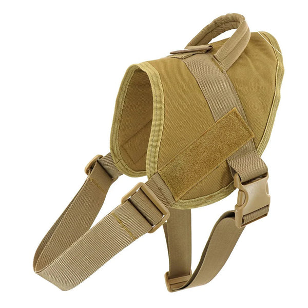 Tactical Dog Vest Training Military Patrol Service Dog Harness Adjustable Nylon Dog Harness with Handle Dog Summer Clothes
