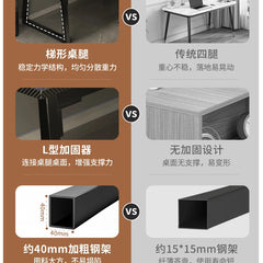 Gaming Desk, Carbon Fiber Computer Desk, Office Home Games, Desktop Desk