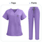 Niaahinn Scrubs Uniforms Sets Nursing High-quality Medical Uniform Wholesale Nurse Hospital Workwear Short Sleeved Top Pants Set