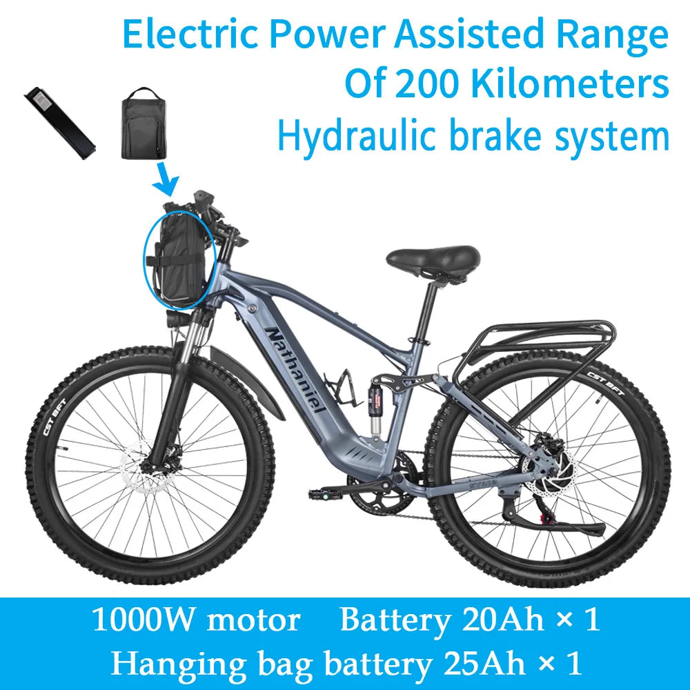 Nathaniel electric bike,27.5