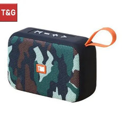 Speaker TG506 Portable Mini Wireless Soundbar Bluetooth 5.0 Outdoor Indoor HIFI Loudspeaker Support TF Card FM Radio Waterproof