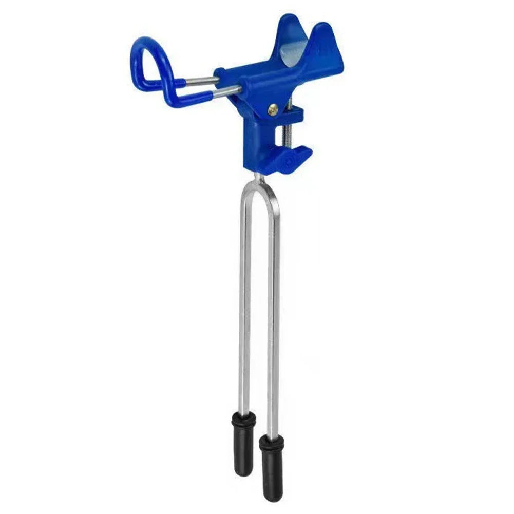 Fishing Rod Stand Luminous Non-slip Mat Fishing Rod Storage Rack 360 Degrees Adjustable Fishing Support Rod for Bank Fishing