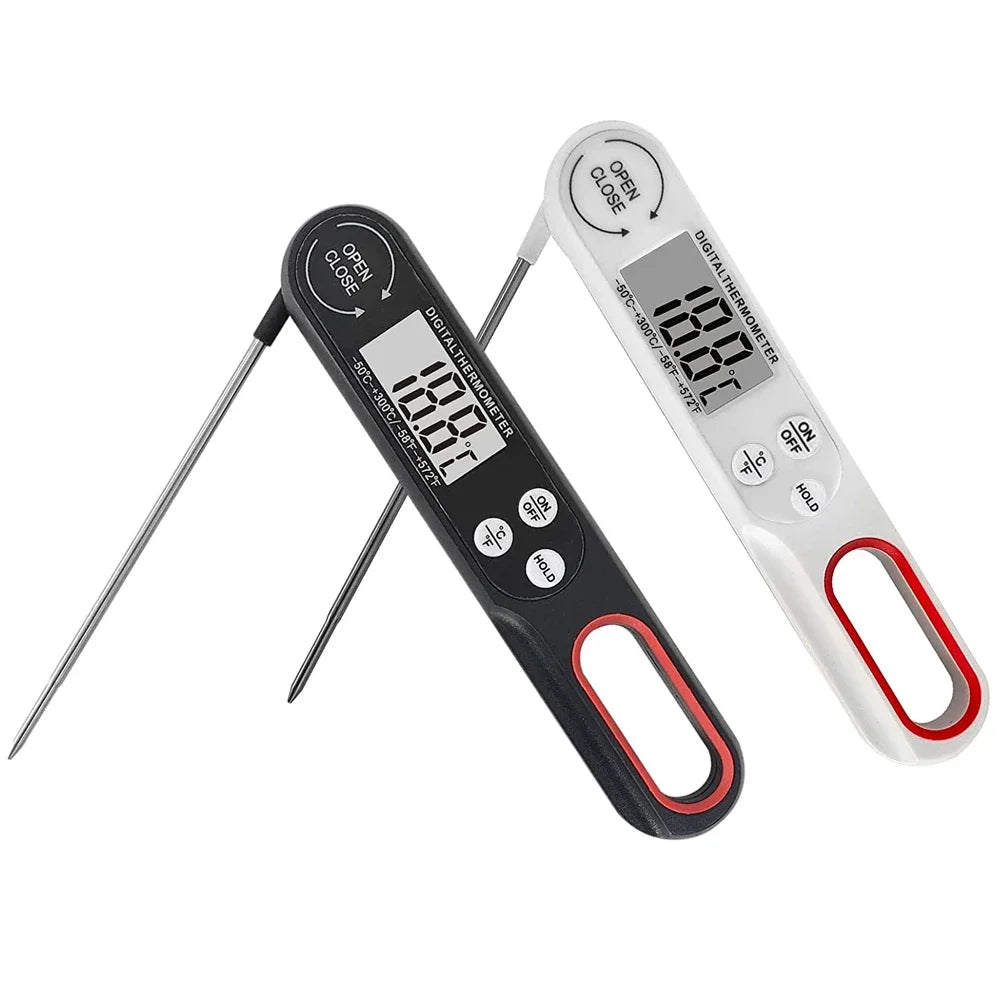 Digital Meat Thermometer Cooking Food Kitchen BBQ Probe Water Milk Oil Liquid Oven Baking Digital Temperature Meter