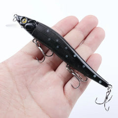 1 Pcs Fishing Lure 11.5cm/14g Minnow Crankbait Wobblers 3D Eyes Perch Artificial Bait Pike Carp Bait Swim Bait Fishing Pesca