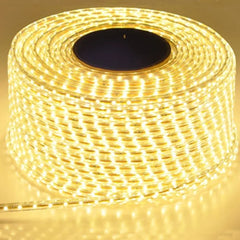 LED Strips Light 220V SMD2835 IP67 Waterproof Flexible Rope Lamp 120Leds/M High Brightness Outdoor Indoor Tape Decor EU Plug