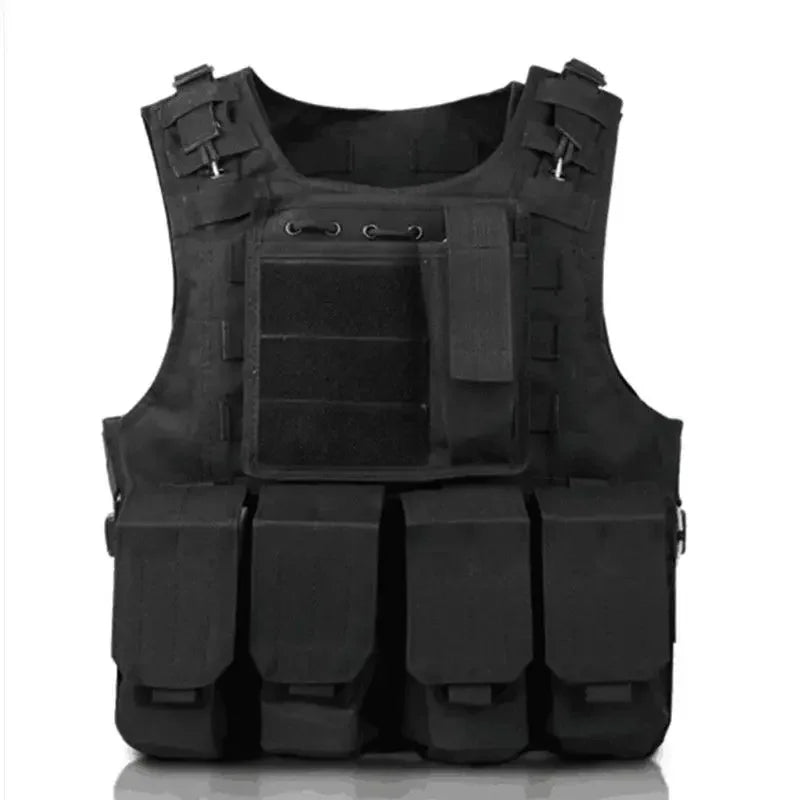 Tactical Vest CS Game Airsoft Assault Molle Vest Equipment Outdoor Clothing Hunting Camouflage Vest Combat Security Waistcoat