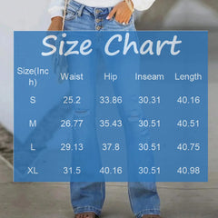 Womens Ripped Jeans Mid Waisted Four-Buttoned Slim Flared Pants Y2k Fashion 2025 Daily Versatile Light Blue Denim Bootcut Pants