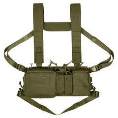 Tactical Vest CS Match Wargame Military Gear Pack Outdoor Camping Nylon Chest Rig Vest Fit Airsoft Hunting Apparel Accessories