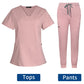 Short Sleeve Scrubs Surgical Nursing Uniforms Nurse Women V-neck Pocket Workwear Dentist Medical Uniforms Men Clinic Scrub Suit