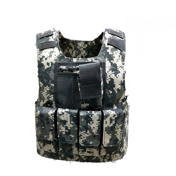 Tactical Vest Kid Combat Training Assault Plate Carrier Outdoor Hunting Airsoft CS Hunting Sport Protection Vests Hunting Vests