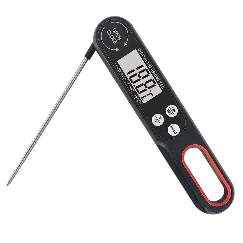 Digital Meat Thermometer Cooking Food Kitchen BBQ Probe Water Milk Oil Liquid Oven Baking Digital Temperature Meter