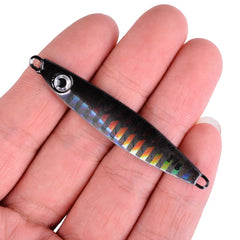 2026 Metal Jig Fishing Lure Weights 7g-40g Trolling Hard Bait Bass Fishing Bait Tackle Trout Jigging Lure Jigs Saltwater Lures