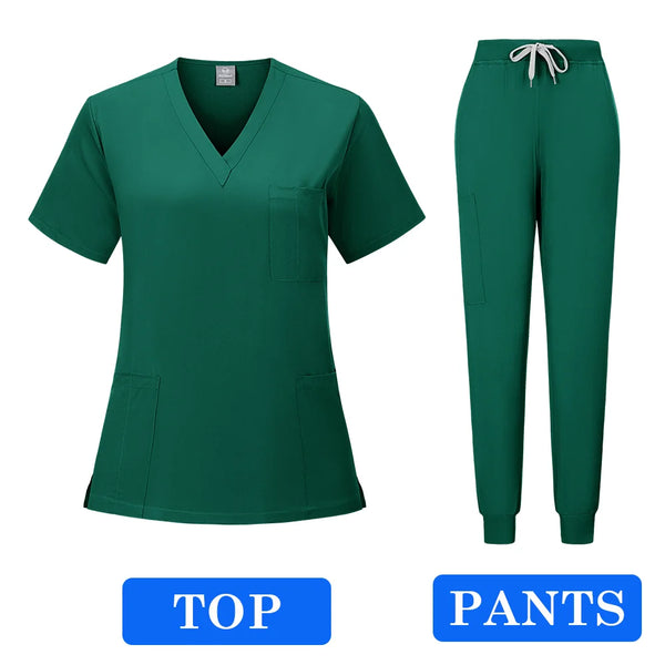 Most Popular Women’s Surgical Scrubs Fig Scrubs Clinical Uniform Woman Dentist Aesthetic Uniforms Man Nurse Accessories Clothes