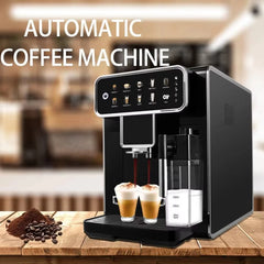 CAFOVO AE01 Fully Automatic Coffee Machine Bean to Cup One Touch Espresso Americano Maker with Milk Frother 1350W