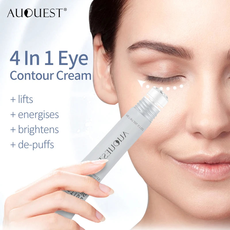 4 In 1 Eye Cream Anti Dark Circles Eye Bags Anti-Wrinkle Eye Serum Lifting Firming Eye Skin Care