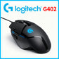 Logitech G402 Programmable Gaming Mouse, Anti-Slip and Sweat-Resistant, High Precision, Essential for PUBG and LOL Beginners