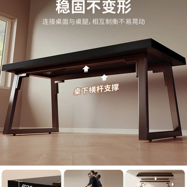 Gaming Desk, Carbon Fiber Computer Desk, Office Home Games, Desktop Desk