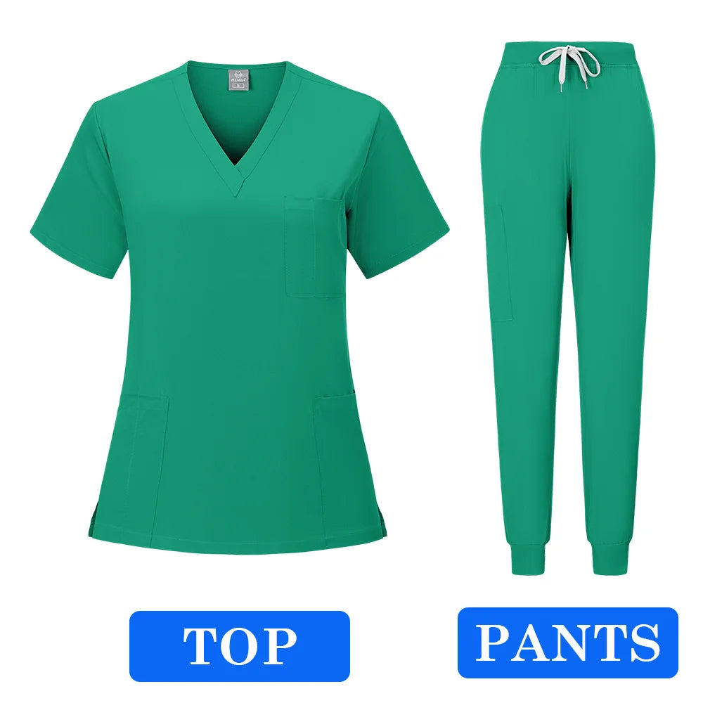 Most Popular Women’s Surgical Scrubs Fig Scrubs Clinical Uniform Woman Dentist Aesthetic Uniforms Man Nurse Accessories Clothes