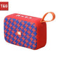 Speaker TG506 Portable Mini Wireless Soundbar Bluetooth 5.0 Outdoor Indoor HIFI Loudspeaker Support TF Card FM Radio Waterproof