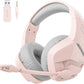 BINNUNE Dual Wireless Gaming Headset with mic for PC PS4 PS5, Bluetooth Gaming Headset  for Laptop Computer, Gaming Headphones