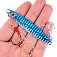 2026 Metal Jig Fishing Lure Weights 7g-40g Trolling Hard Bait Bass Fishing Bait Tackle Trout Jigging Lure Jigs Saltwater Lures