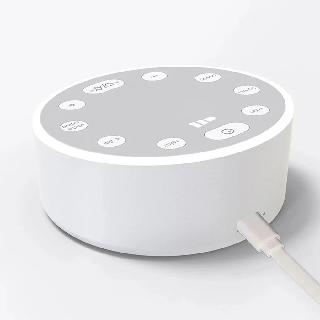 Intelligent Speaker White Noise Sleep Music Sound Adjustment Mood Sleeping Aid With Ambient ABS White Noise Machine
