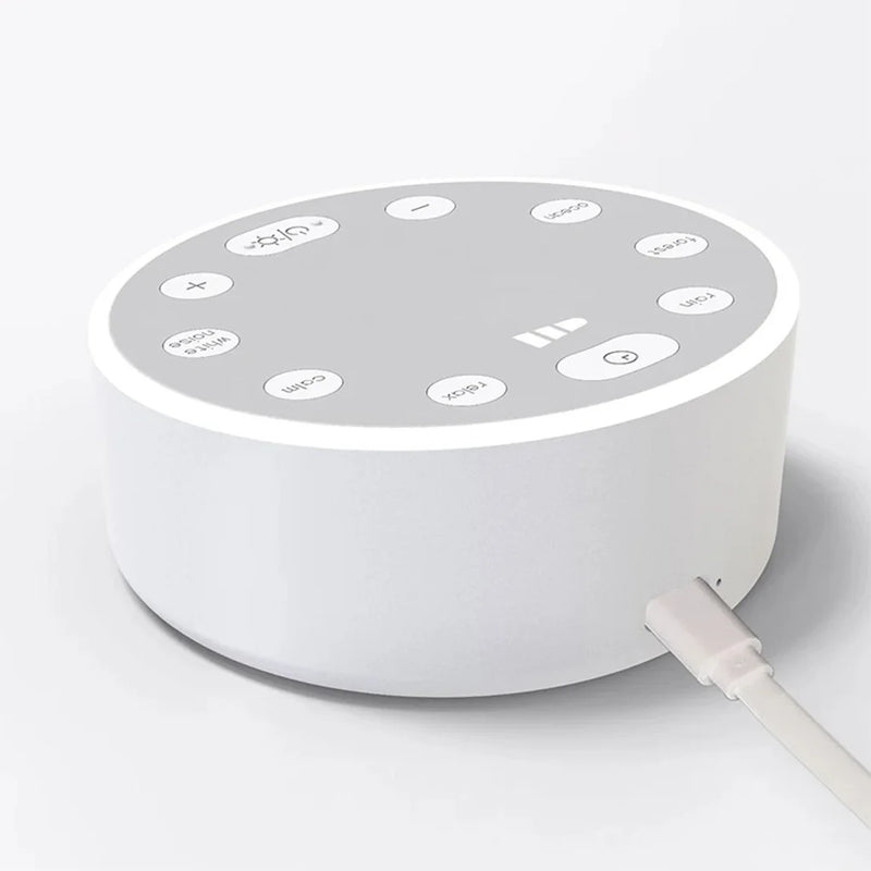 Intelligent Speaker White Noise Sleep Music Sound Adjustment Mood Sleeping Aid With Ambient ABS White Noise Machine