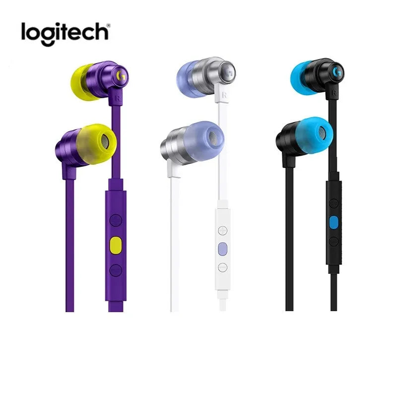Original Logitech G333 Gaming Headset with Microphone 3.5mm Professional Gaming USB Headset for Laptop PC Gaming LOL Earphone