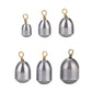 5pcs/10pcs Fishing Sinkers Drop Shot Fishing Sinker Weight Bass 4 7 10 14 20 28g Fishing Shot Weight Casting 5pcs/10pcs