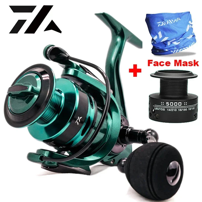 VWVIVIDWORLD,High Quality,Double Spool,Fishing Reel,Alloy Gear Ratio,High Speed,Spinning Reel,Casting reel,Carp Saltwater