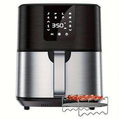 KitCook Large Air Fryer, 1500W 7QT AirFryer Cooker, Adjustable Temperature 100-400°F, 8 Presets Menu, Digital Touch Screen, Nons