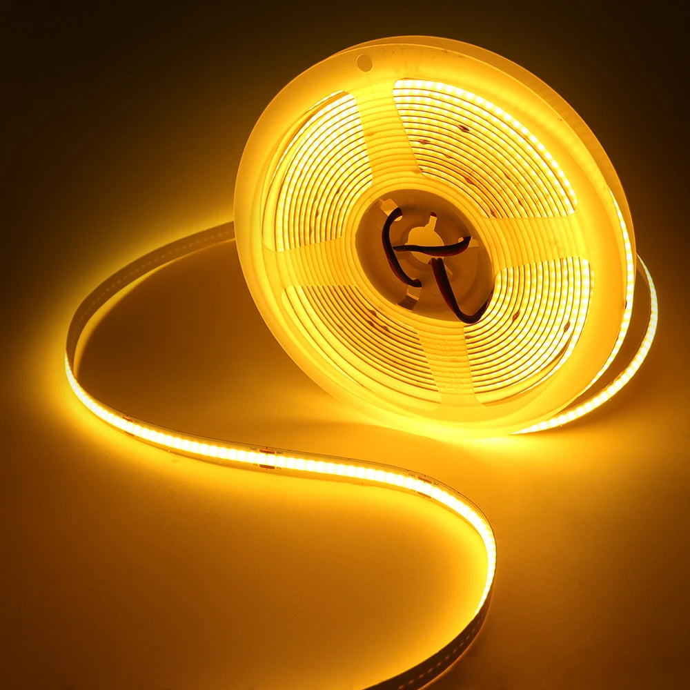 LED Light Strip USB With 3Keys Switch Dimmable DC5V COB 320Leds/m Blue/White/Red/Green Flex Adhesive Tape Night Lighting  3/5M